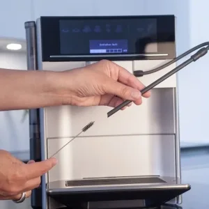 Cleaning brush for milk tube and spout 11 free in use