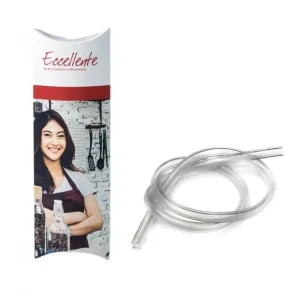 Espresso machine milk tube 4mm folded front