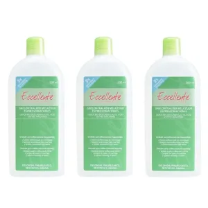 ECCELLENTE Set of 3x 500ml coffee machine descaler for DeLonghi