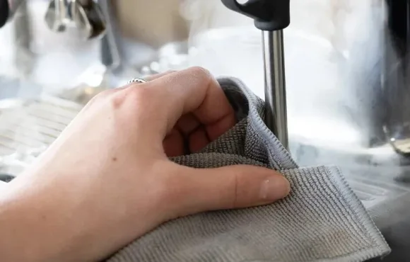 How to give your coffee machine a shiny clean exterior